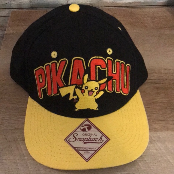 Pokemon Other - Pokémon pikachu SnapBack hat